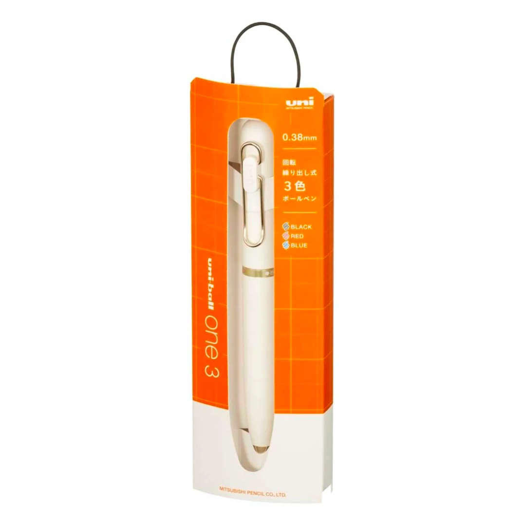 Uni-ball One 3 Gelpenna - Lamp White 0,38 mm