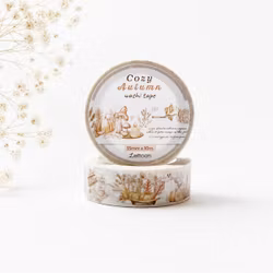 Washi tape Lettoon - Cozy Autumn 15 mm