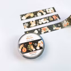 Washi tape Lettoon - Slow Winter 15 mm