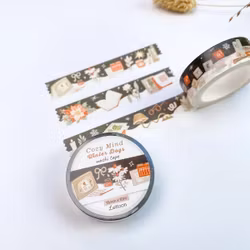 Washi tape Lettoon - Winter Days 15 mm