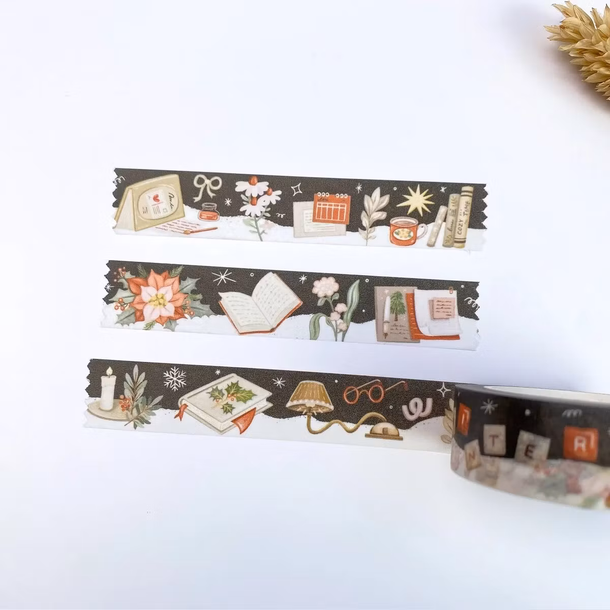 Washi tape Lettoon - Winter Days 15 mm