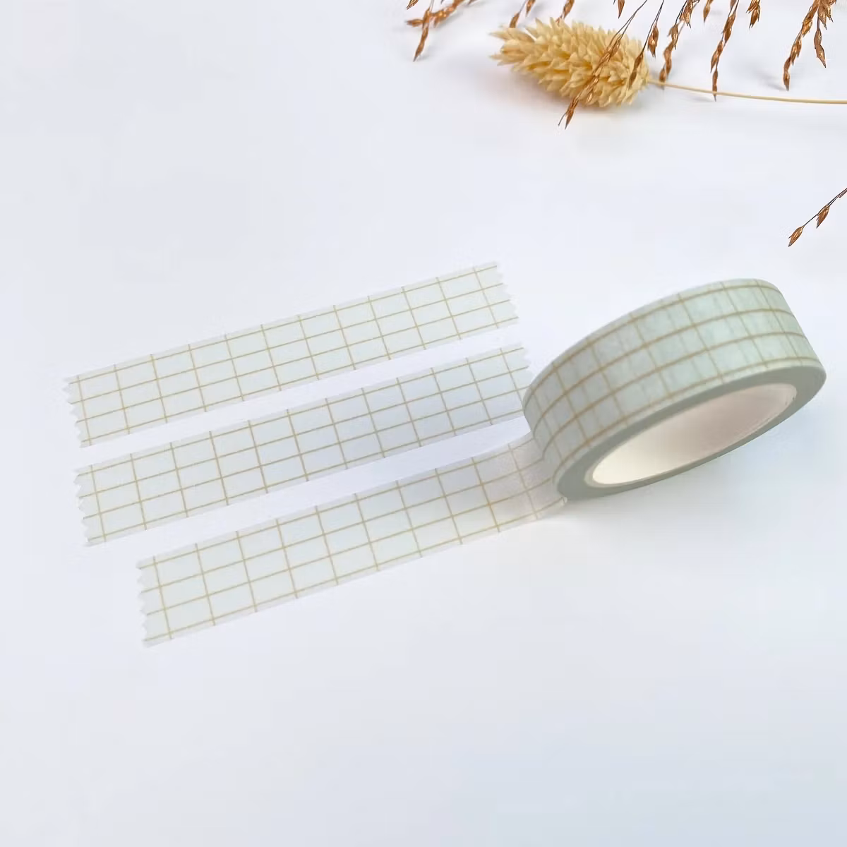 Washi tape Lettoon - Winter Knitting Grid 15 mm