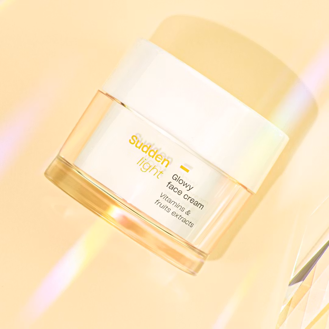 MIA PRO SKIN - SUDDEN LIGHT GLOWY FACE CREAM 50 ml.