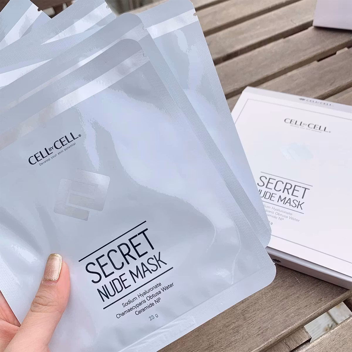 CELL BY CELL - SECRET NUDE MASK / 5 pcs.