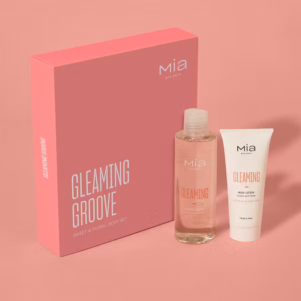 Mia Makeup Pro Skin Gleaming Groove Sweet & Floral Body Set