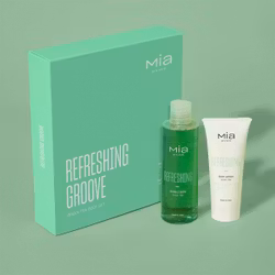 MIA PRO SKIN - REFRESHING GROOVE GREEN TEA BODY SET