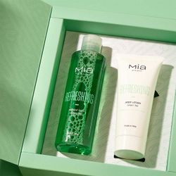 MIA PRO SKIN - REFRESHING GROOVE GREEN TEA BODY SET
