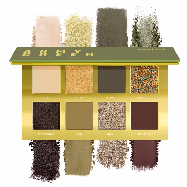 Mia Makeup Eye Palette Army Green
