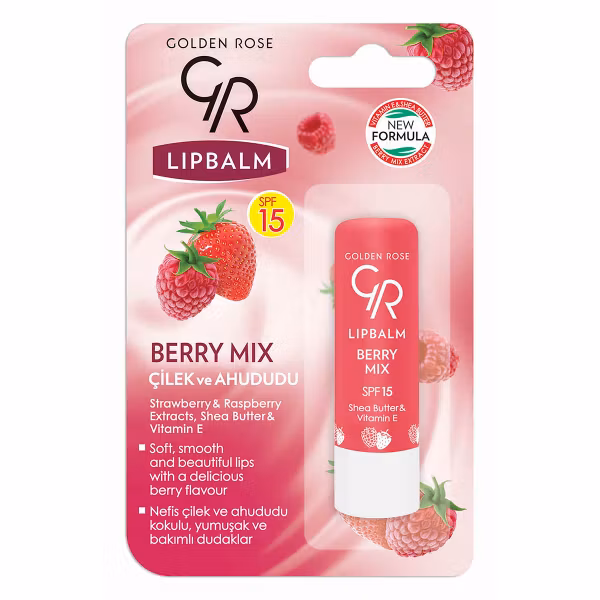 Golden Rose Lipbalm Berry Mix SPF 15
