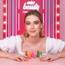 GR MISS BEAUTY PARTY TIME TRIO NAIL COLORS MIX