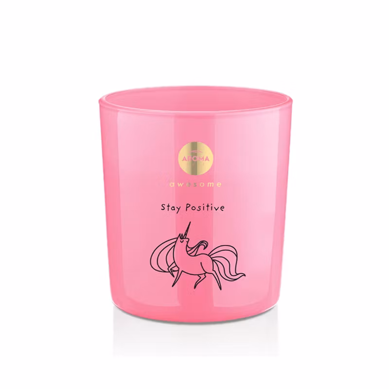 Aroma Home Stay Positive Candle 140 g Bubble Gum