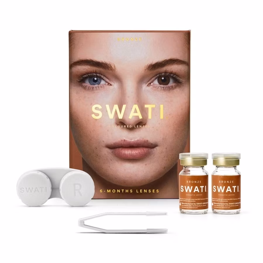 Swati Coloured 6-Months Lenses Bronze 1 Pair