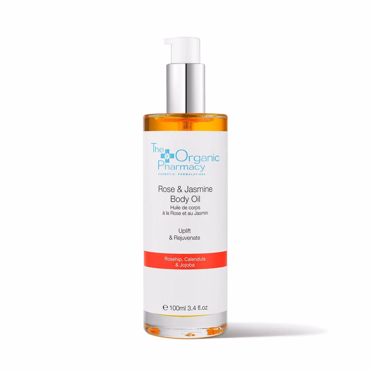 The Organic Pharmacy Rose & Jasmine Kroppsolja 100 ml