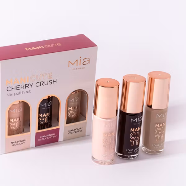 Mia Makeup Manicute Kit Cherry Crush