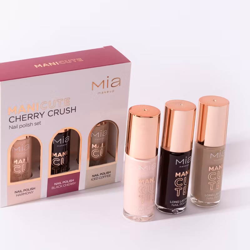 Mia Makeup Manicute Kit Cherry Crush