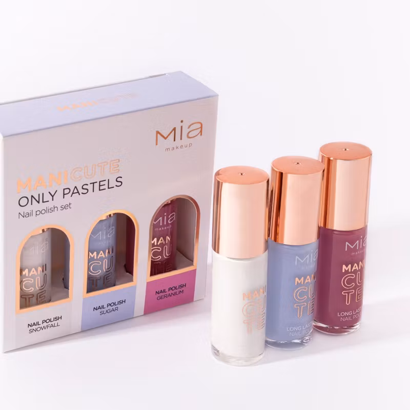 Mia Makeup Manicute Kit Only Pastels