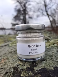 Grön Lera - Gör det själv ansiktsmask