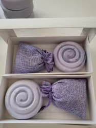 Presentförpackning lavendel