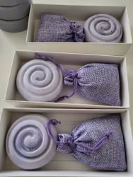 Presentförpackning lavendel