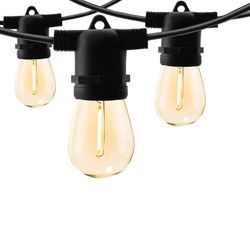 Premium Ljusslinga 10-100m med utbytbara LED-lampor - Utebelysning