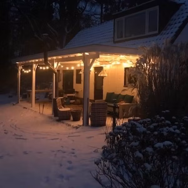 Lichtsnoeren complete set met vervangbare LED gloeilampen - 5 tot 100 meter