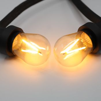 30-pak dæmpbare E27 varmhvide LED-pærer 3 watt - Energi klasse A+