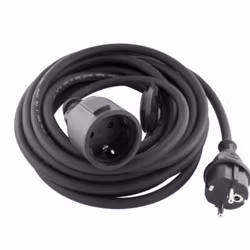 Cable de Extensión para Exteriores IP44 de 5 metros