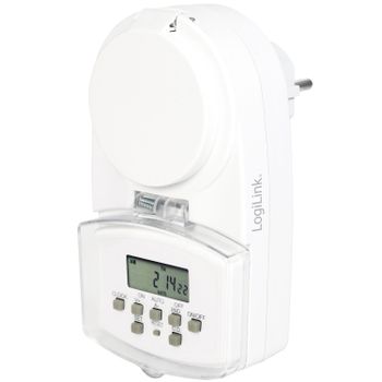 Temporizador Digital Logilink para Exteriores 1800W IP44