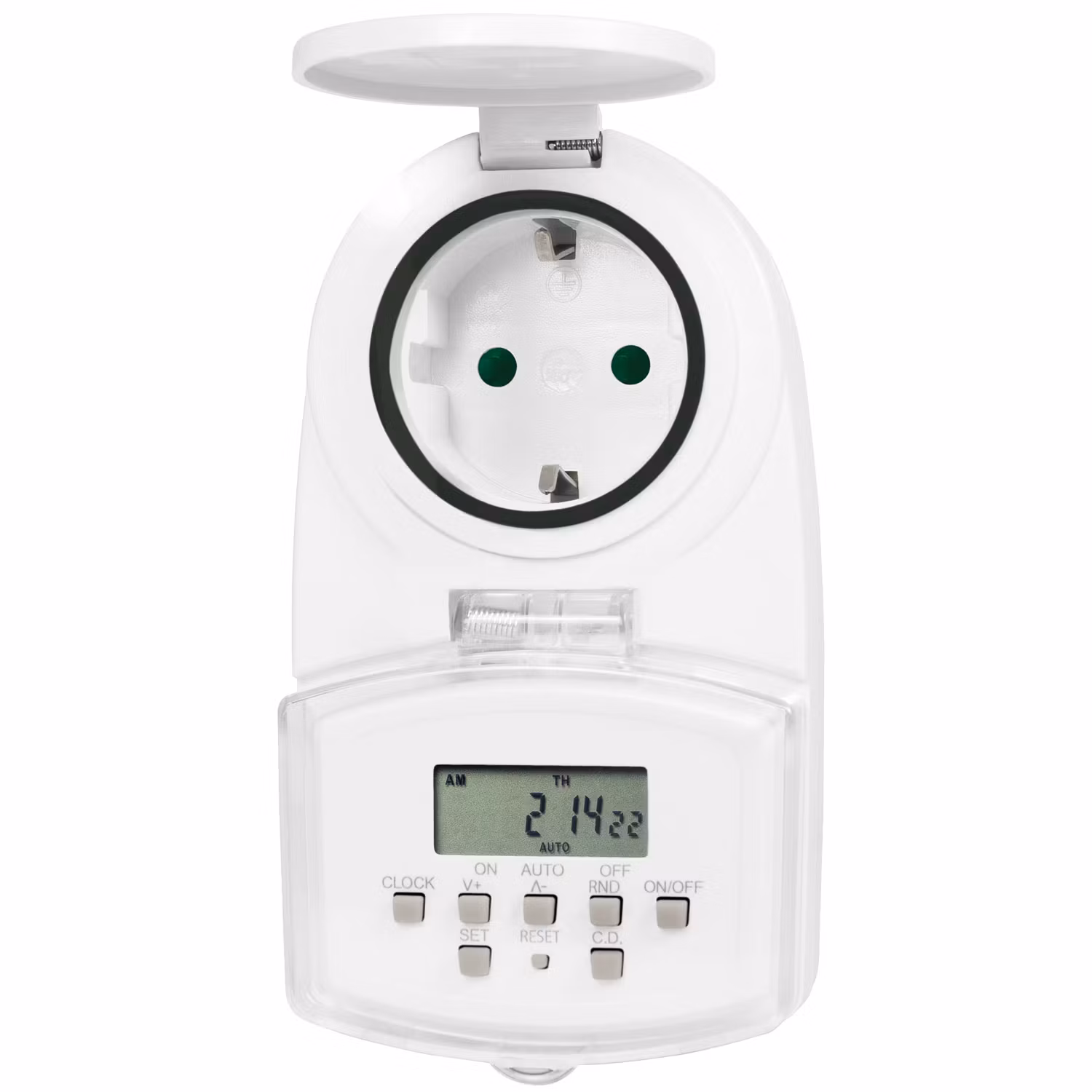 Logilink Minuteur d'Extérieur Numérique 1800W IP44