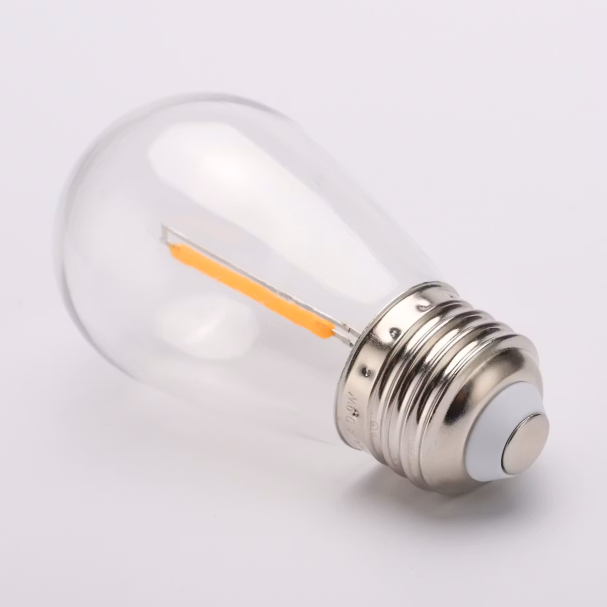 E27 himmennettävä LED-lamppu 3V 0,8W 2200K muun muassa aurinkoenergiavalaistukseen
