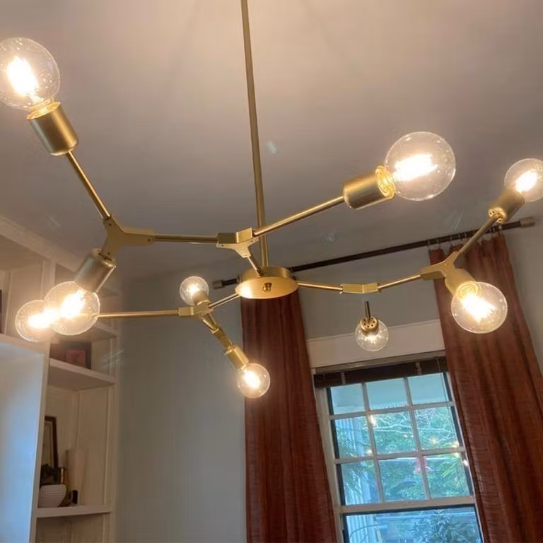 Lampadina LED G80 dimmerabile chiara 2W 2200K E27