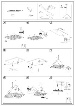 LED-panel upphängningsset