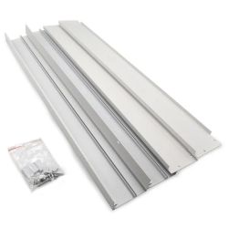 Utanpåliggande ram för LED-panel 60x60 cm