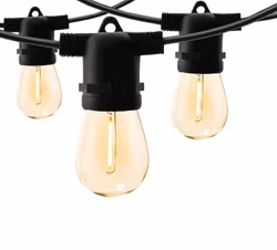 For UK only - LY Sweden Premium outdoor string lights - outdoor lighting 15-100 meter with replaceable E27 LED bulbs
