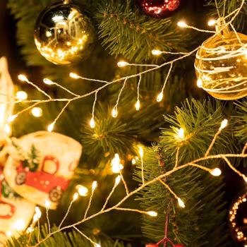 Guirnalda de luces tipo fuegos artificiales – ampliable – 5 metros con 500 micro-LED