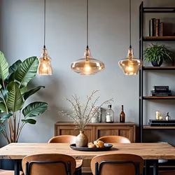 Taklampa 3-ljus med amberglas – Maracas