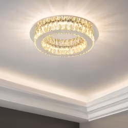 Lyxig taklampa kristall LED 3-stegs dimbar - Diamond