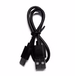 LY Sweden USB 2.0 - USB Type-C -kaapeli 20 cm, musta, aurinkovalaisimille