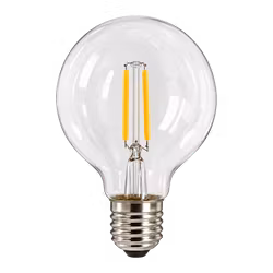 LY Sweden G80 LED Bulb 1W E27 2200K – Clear Plastic