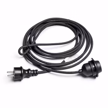 LY Sweden Cable para lámpara de 5 m para lámparas colgantes de exterior - E27 - IP65