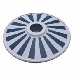 LY Sweden Pantalla de Aluminio Marine Blue Radial – 185 mm