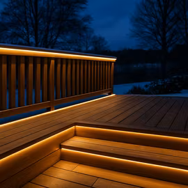 Utomhus LED strip - Varmvit 2700K -  15m-100m