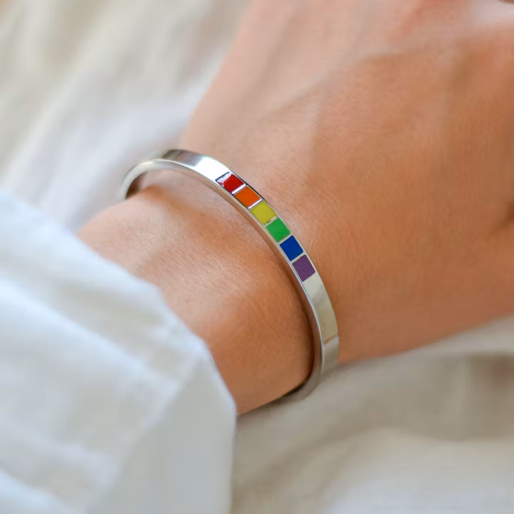 Armband stål PRIDE