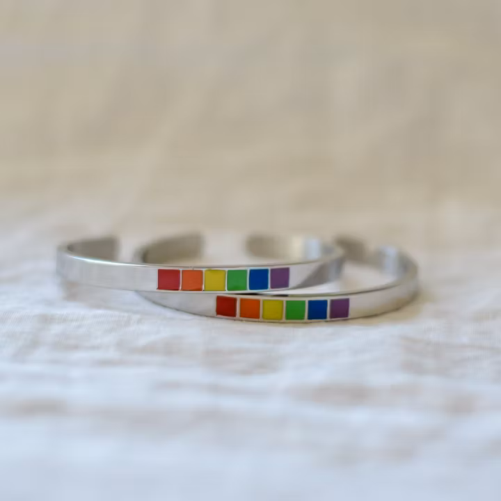 Armband stål PRIDE