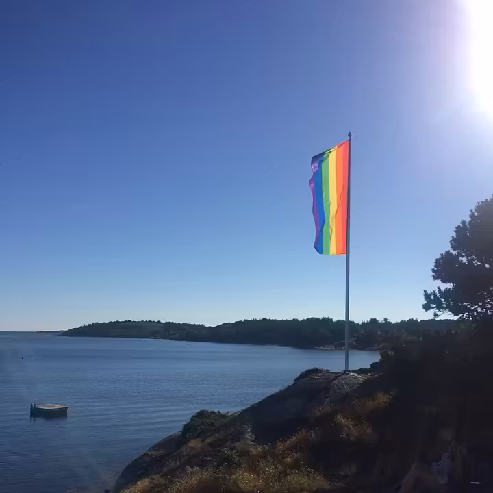 Flagga flaggstång windtracker PRIDE 150x400 cm