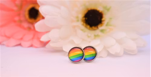 Örhängen Runda PRIDE