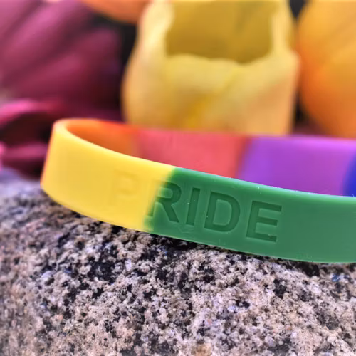 Vänskapsband Silikon PRIDE