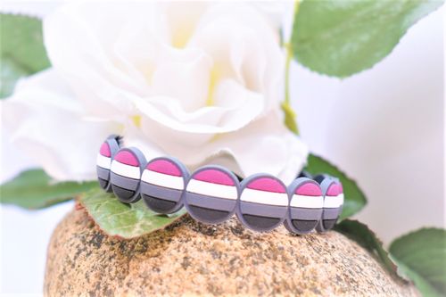 Armband silikon ASEXUELL