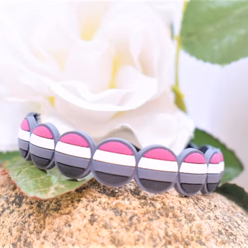 Armband silikon ASEXUELL