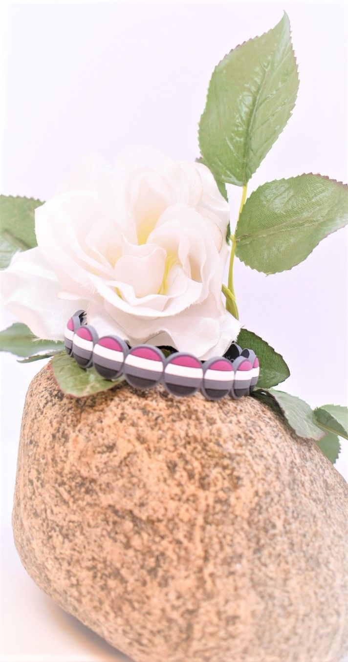 Armband silikon ASEXUELL